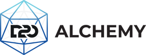 D20 Alchemy Logo - Long