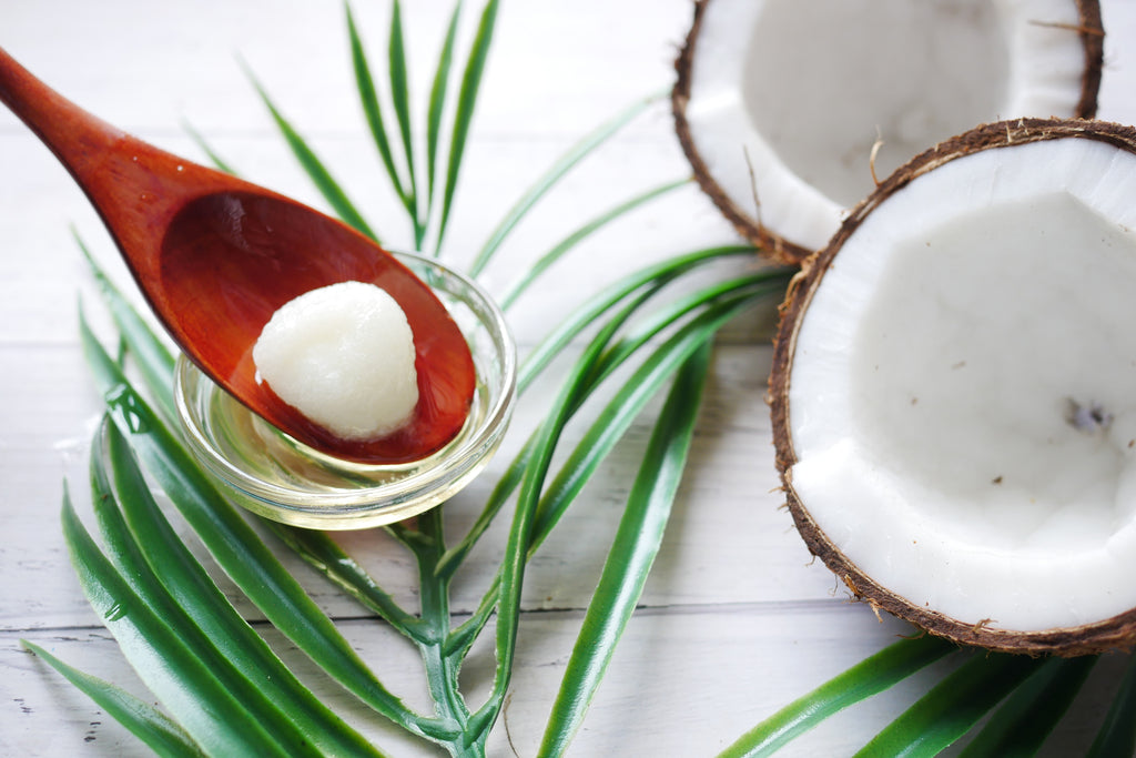 coconut oil and coconuts